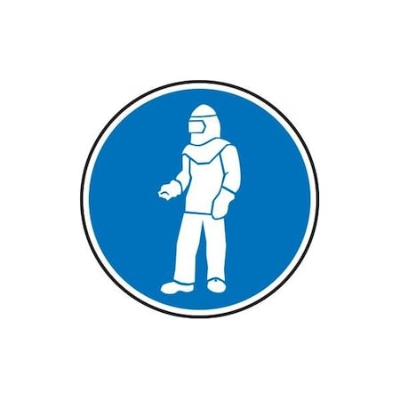 Accuform HAZARD SYMBOLS 24 in REFLECTIVE MPG347RP MPG347RP